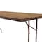 Correll Rectangle Commerical Folding Utility Table, High Pressure Laminate Top, Medium Oak CF3696PX-06 - alternate 10